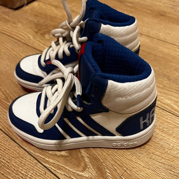 Adidas Pokemon Pikachu High Top Sneakers Kids Size